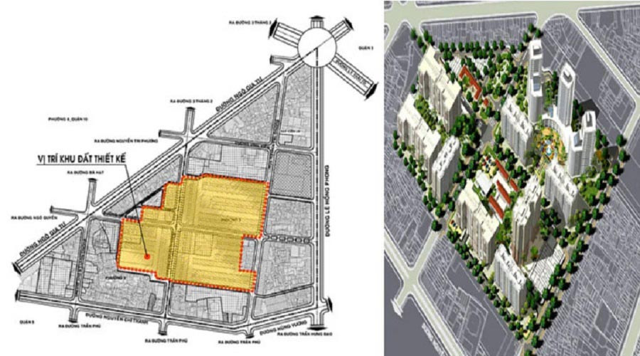 Mặt bằng chung cư Ngô Gia Tự
