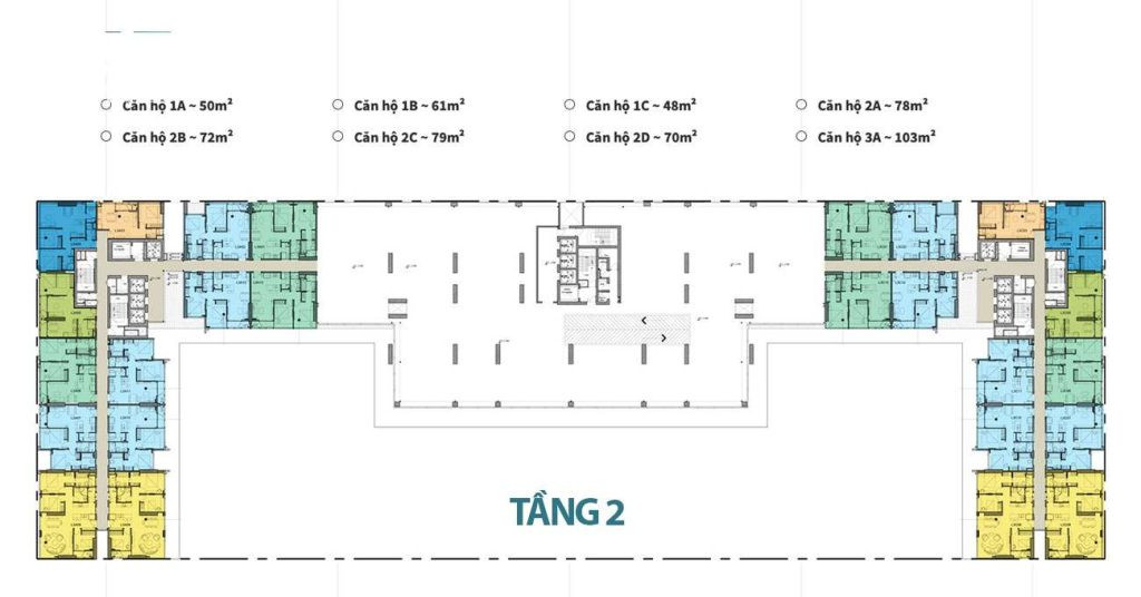 Mặt bằng tổng quan Kingdom 101