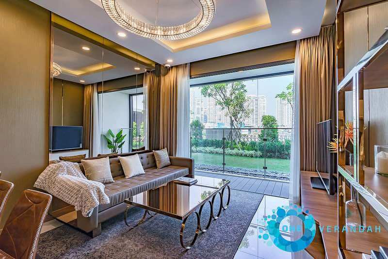 Mẫu căn hộ tại One Verandah