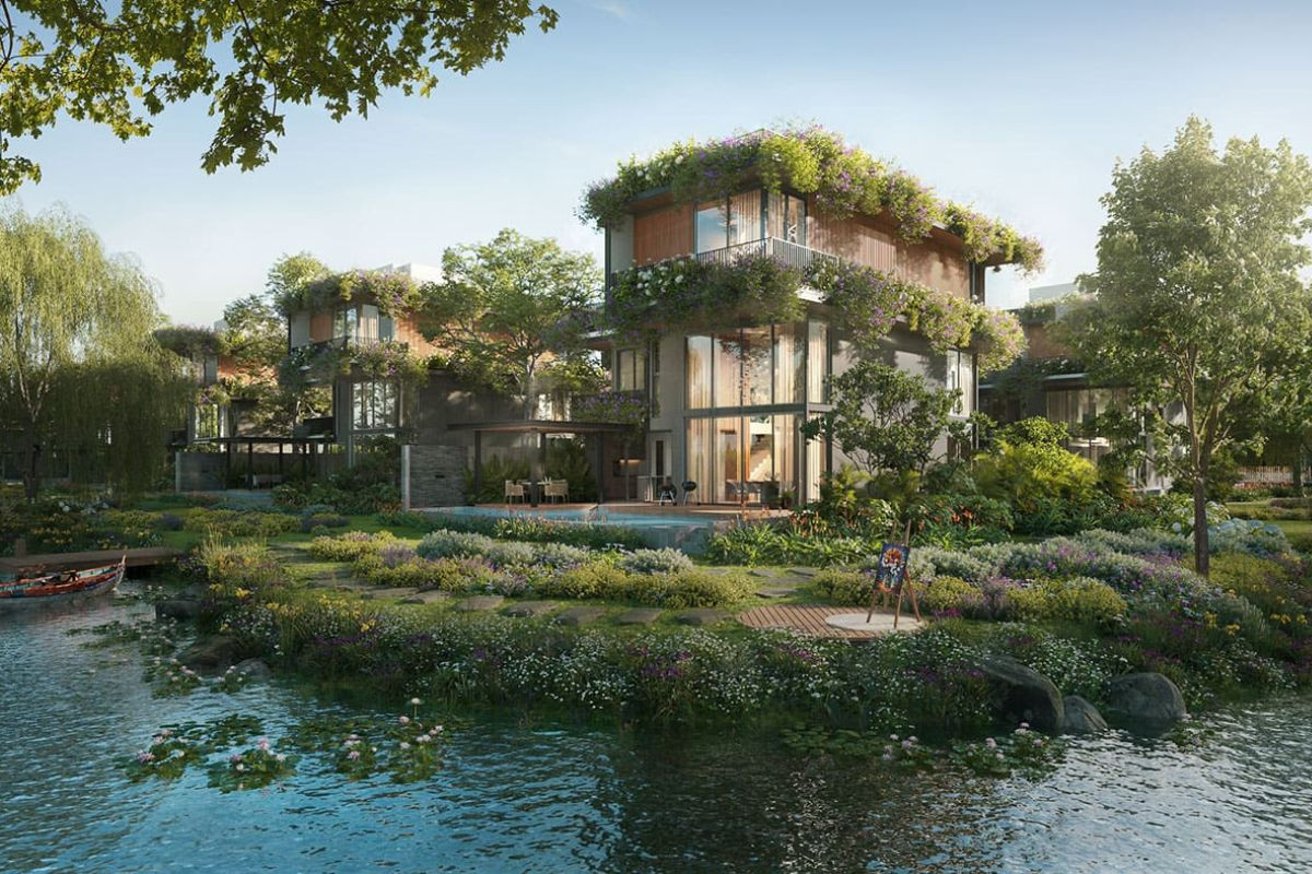 Tham quan vẻ đẹp nhà mẫu Eco Village Saigon River Đồng Nai