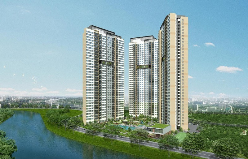 Phối cảnh dự án Palm Heights