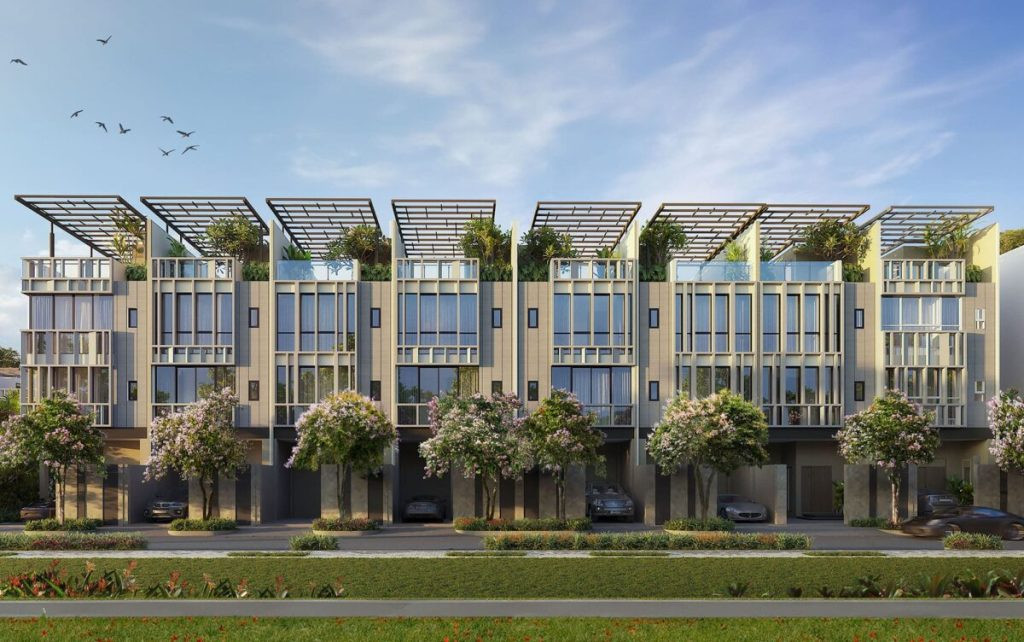 Phối cảnh nhà phố - The Orchard