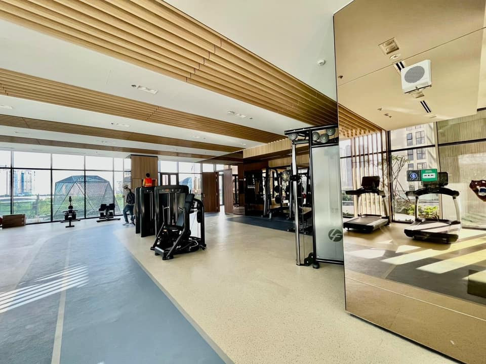 Phòng gym hiện đại