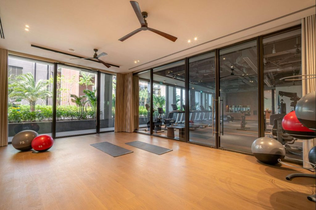 Phòng Yoga tại The River Thủ Thiêm