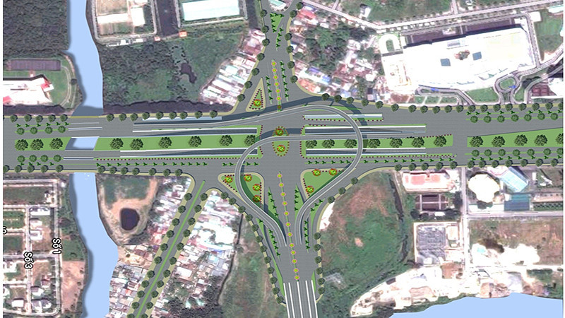 Quy hoạch hầm chui và cầu vượt Nguyễn Hữu Thọ – Nguyễn Văn Linh