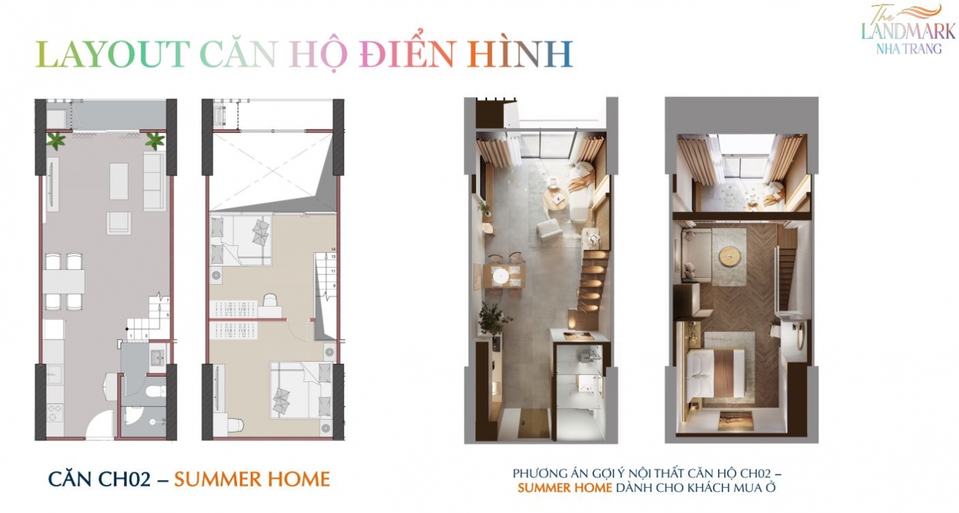 Sơ đồ mặt bằng dự án căn hộ The LandMark Nha Trang