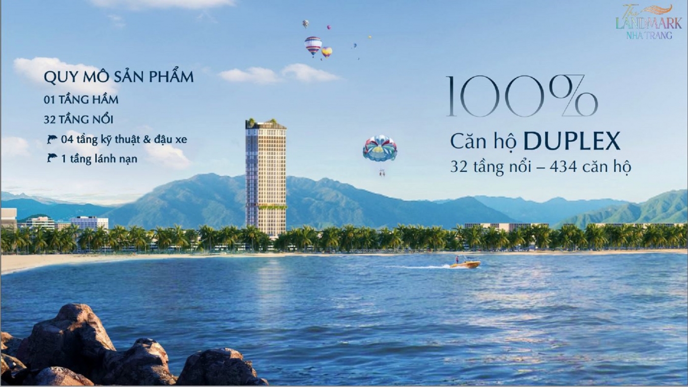 Sơ đồ mặt bằng dự án căn hộ The LandMark Nha Trang