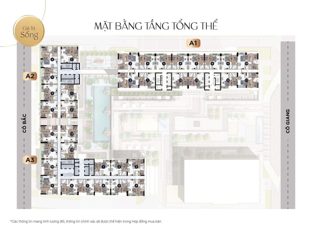 Sơ đồ mặt bằng tổng thể
