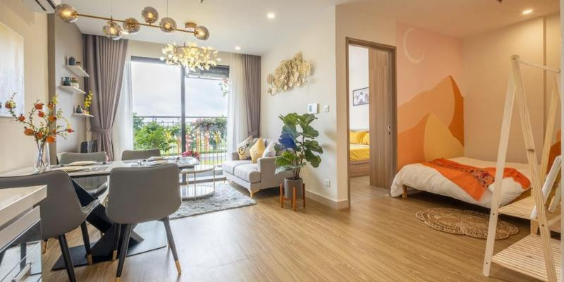 Mẫu thiết kế nội thất Vinhome Grand Park quận 9 đẹp sang trọng
