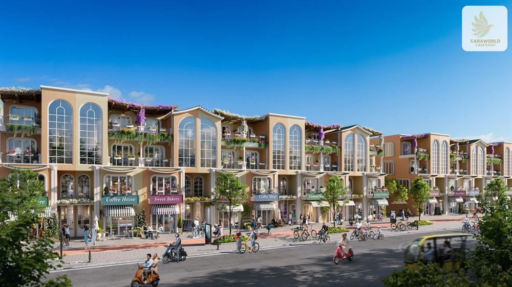 Shophouse Caraworld Cam Ranh – Kênh đầu tư vàng cho các nhà đầu tư thông thái