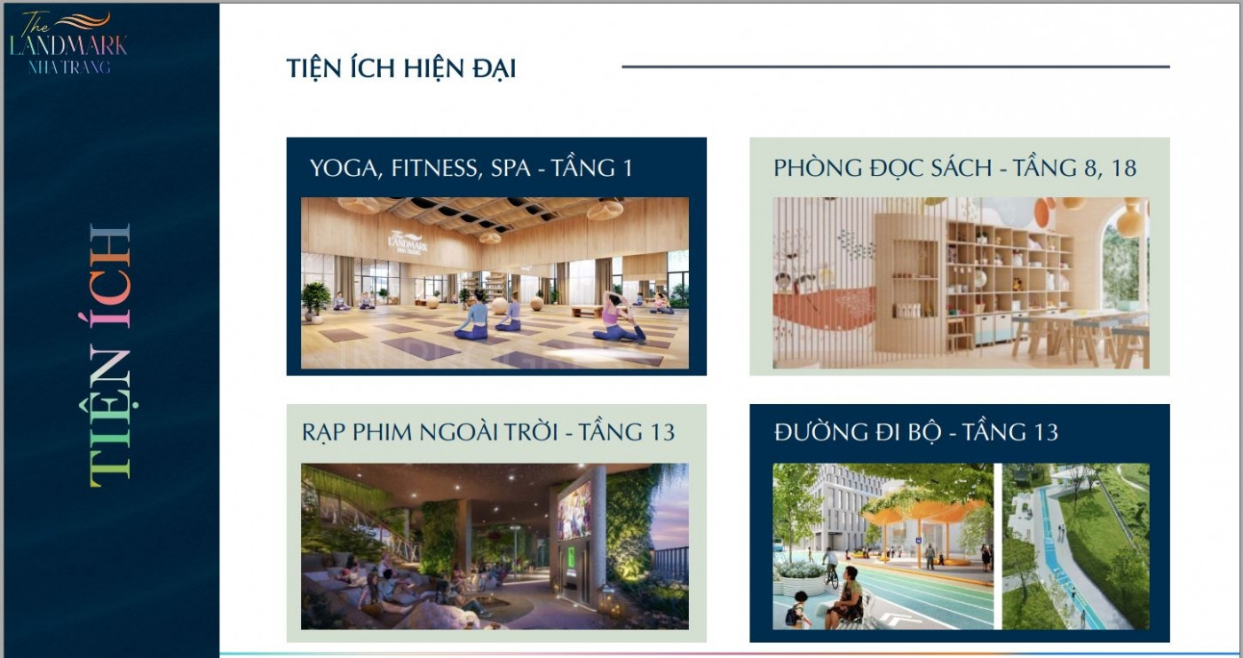 Tiện ích The Landmark Nha Trang có gì?