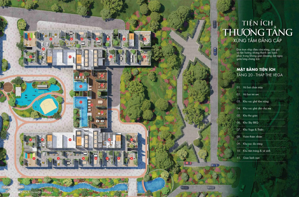 Tiện ích nội khu Astral City Bình Dương