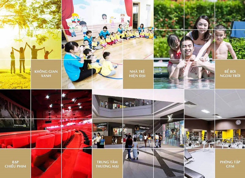 Tiện ích nội khu Green Square Dĩ An