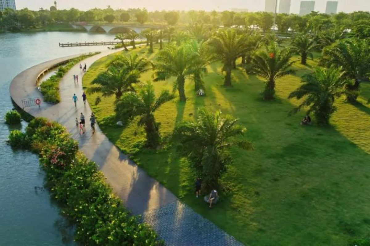 Tiết lộ những điều tạo nên một Ecopark thành phố xinh tươi