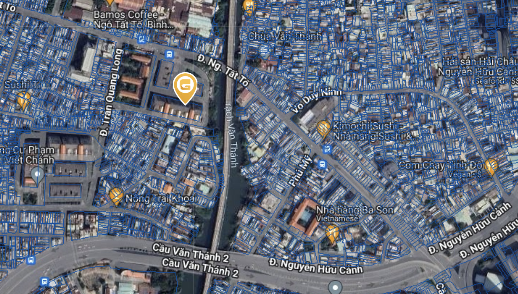 Vị trí chung cư Ngô Tất Tố