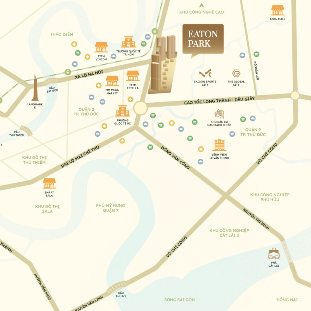 Vị trí của Eaton Park