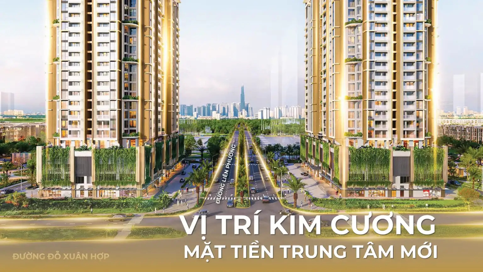 Vị trí đắc địa trong lòng phát triển mới của thành phố