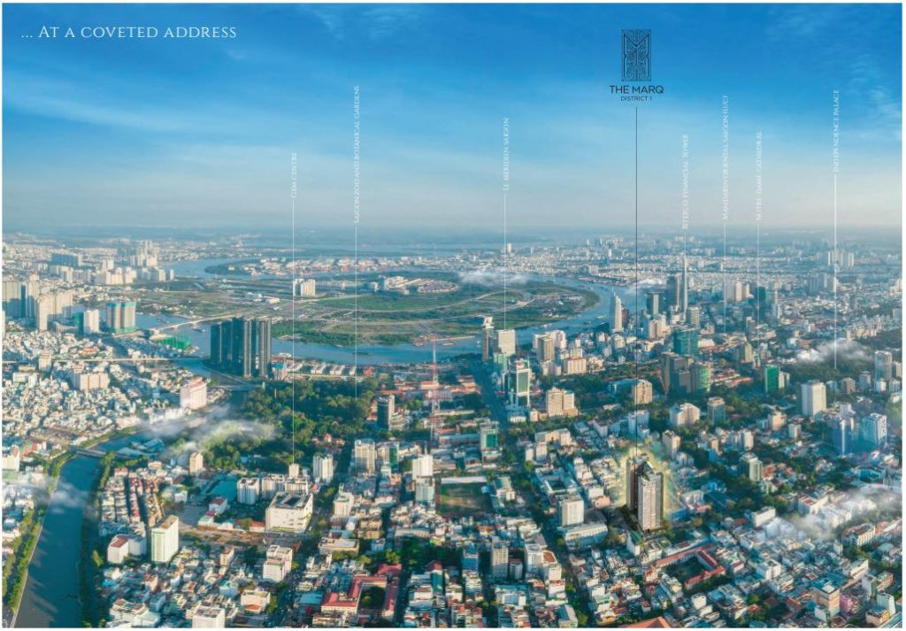 Vị Trí Dự Án The Marq Quận 1