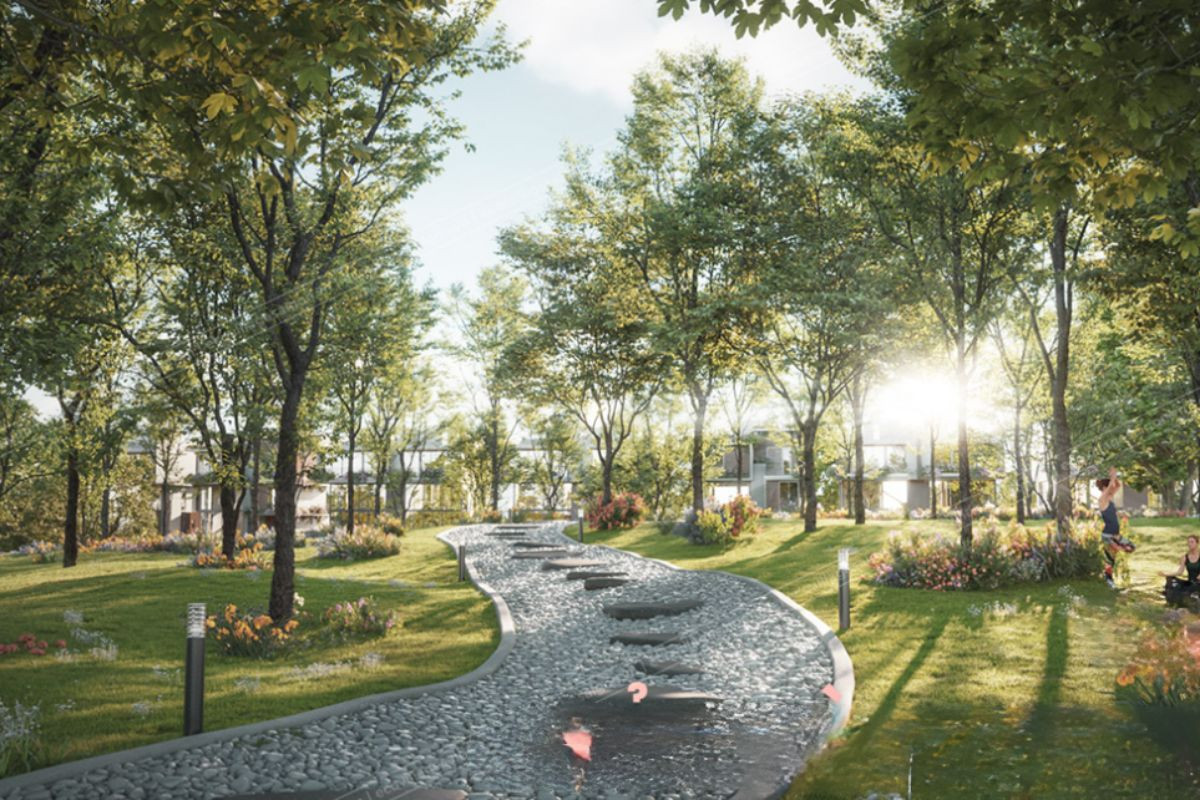 Khu vườn Trị liệu bằng Thiên Nhiên tại EcoVillage Saigon River