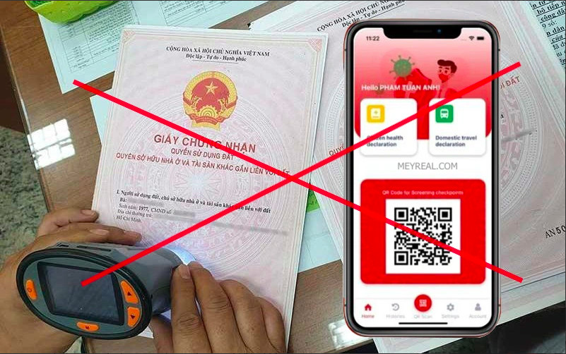 Cảnh báo: Lừa đảo tích hợp sổ đỏ trên VNeID