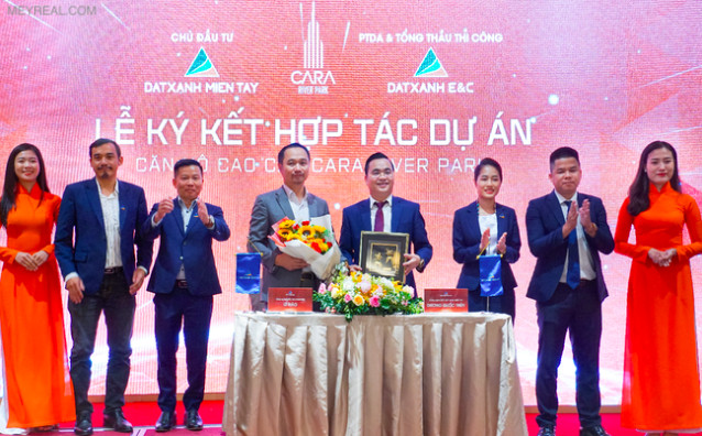 Lễ ký kết hợp tác phát triển dự án Cara River Park