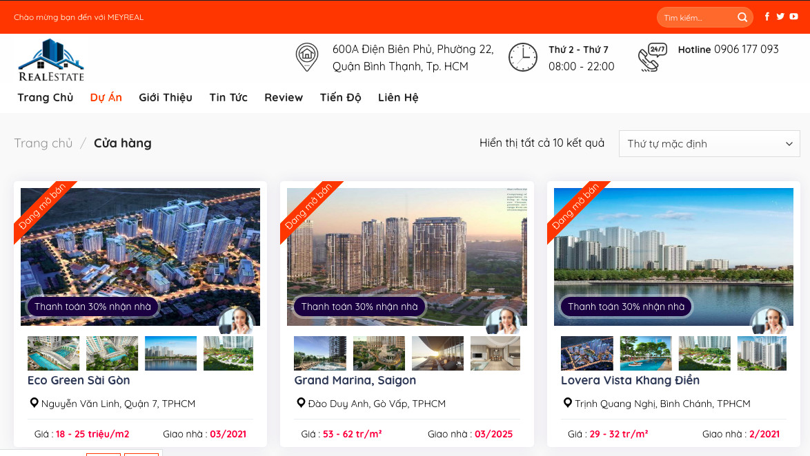 Meyreal.com – Cung cấp thông tin bất động sản toàn diện uy tín