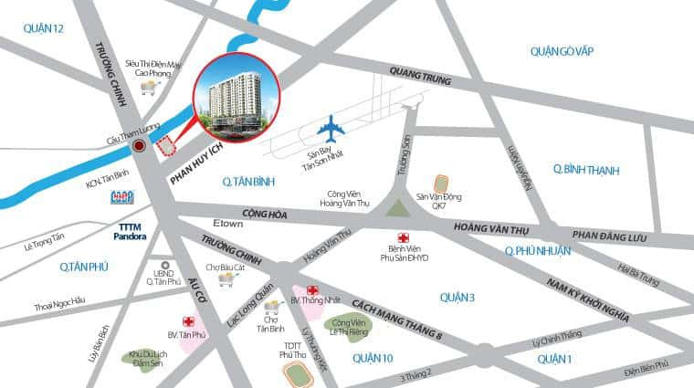 Căn hộ cao cấp Phúc Yên 2 -Tân Bình, TP Hồ Chí Minh