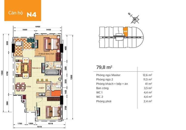 Căn hộ cao cấp Phúc Yên 2 -Tân Bình, TP Hồ Chí Minh