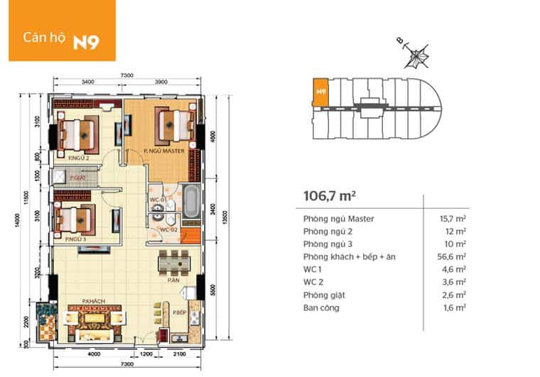 Căn hộ cao cấp Phúc Yên 2 -Tân Bình, TP Hồ Chí Minh