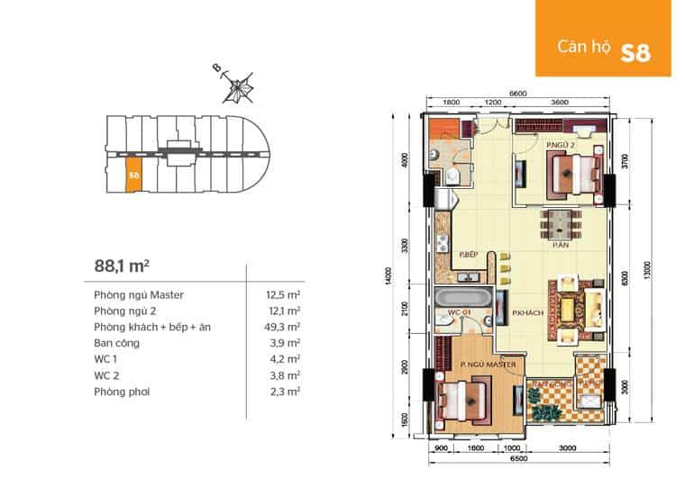 Căn hộ cao cấp Phúc Yên 2 -Tân Bình, TP Hồ Chí Minh