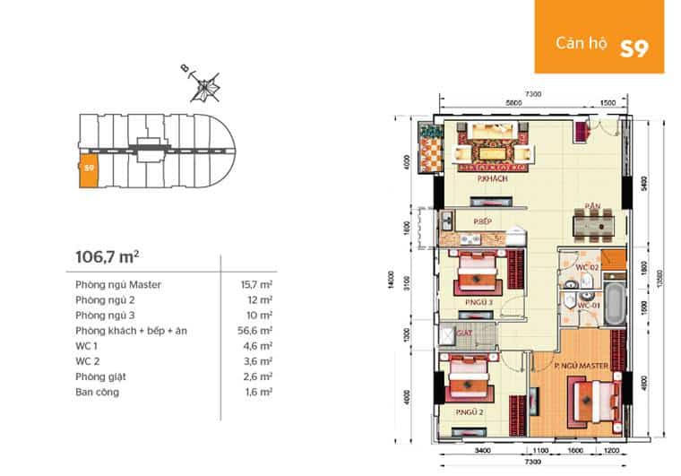 Căn hộ cao cấp Phúc Yên 2 -Tân Bình, TP Hồ Chí Minh