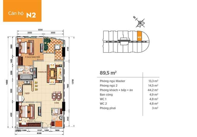 Căn hộ cao cấp Phúc Yên 2 -Tân Bình, TP Hồ Chí Minh