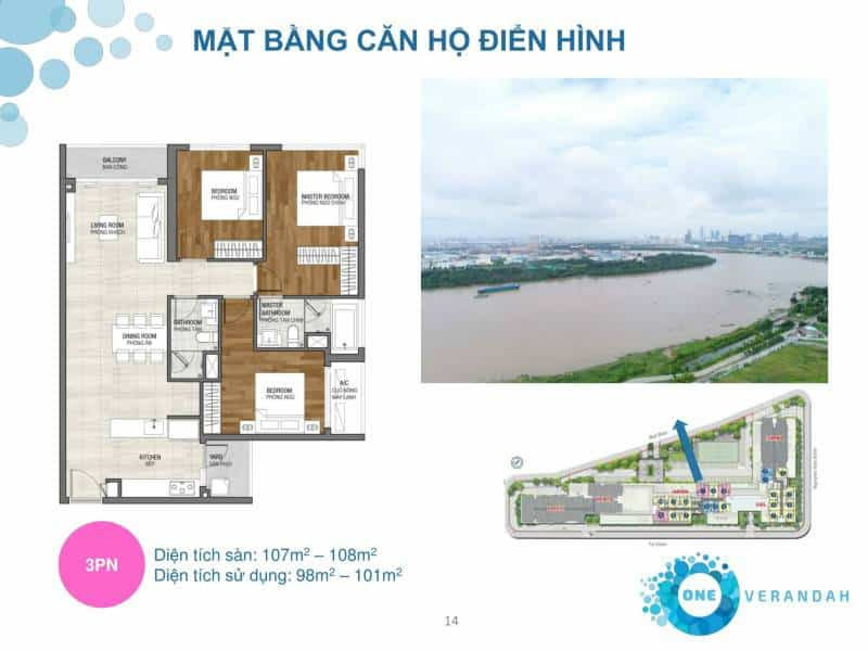 Căn hộ One Verandah tạo bộ mặt mới cho khu Thạnh Mỹ Lợi