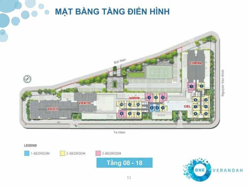 Căn hộ One Verandah tạo bộ mặt mới cho khu Thạnh Mỹ Lợi