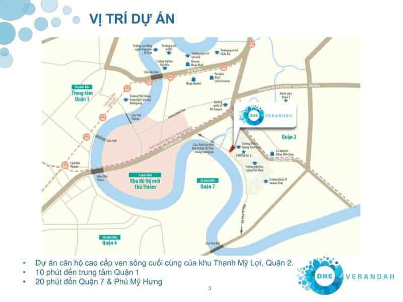 Căn hộ One Verandah Thạnh Mỹ Lợi Quận 2 | Chính Sách | Bảng Giá