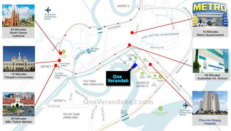 Căn hộ One Verandah Thạnh Mỹ Lợi Quận 2 | Chính Sách | Bảng Giá