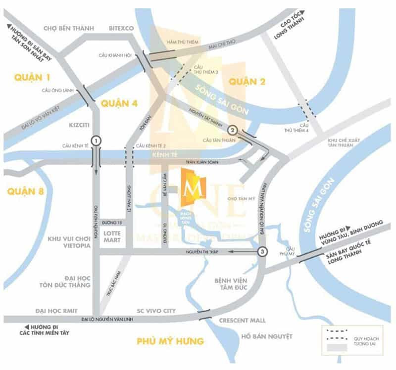 Cần tiền bán lỗ căn hộ 1 phòng ngủ M – One quận 7