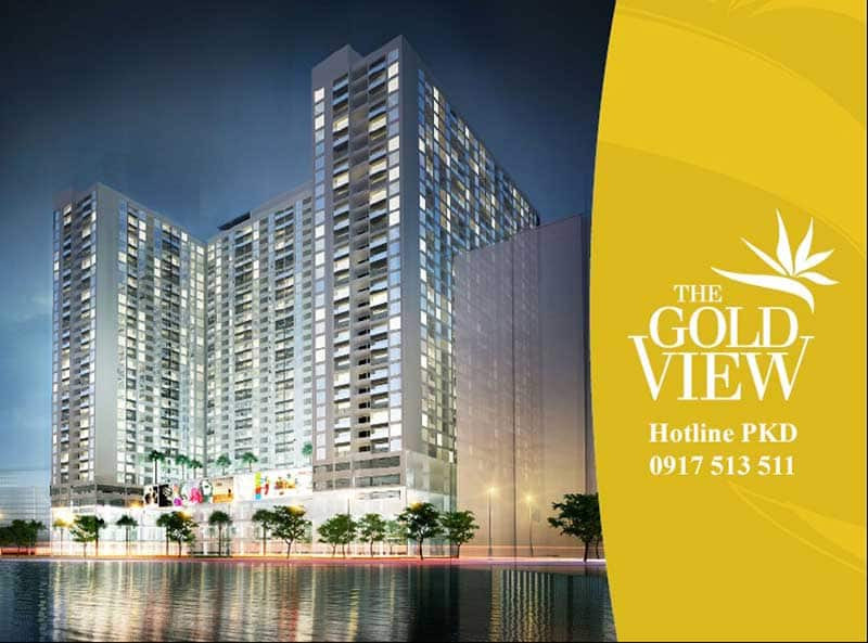 Cho thuê căn hộ Officetel The Gold View giá tốt nhất – Xem bảng giá
