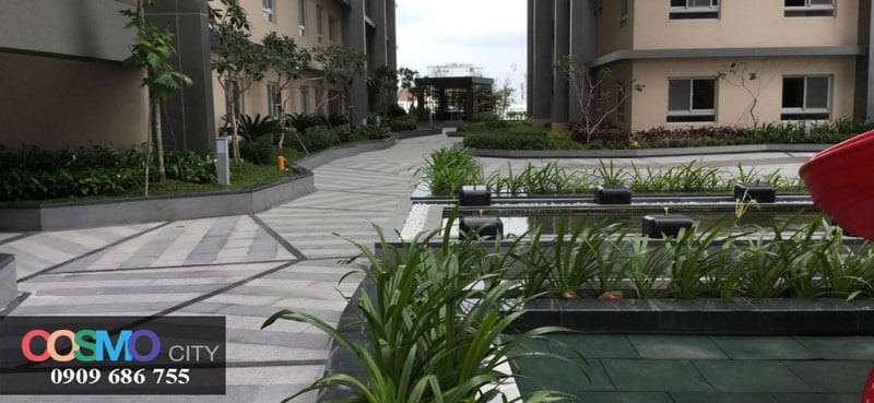 Chung cư Cosmo City thay đổi mặt đường Nguyễn Văn Linh như thế nào?