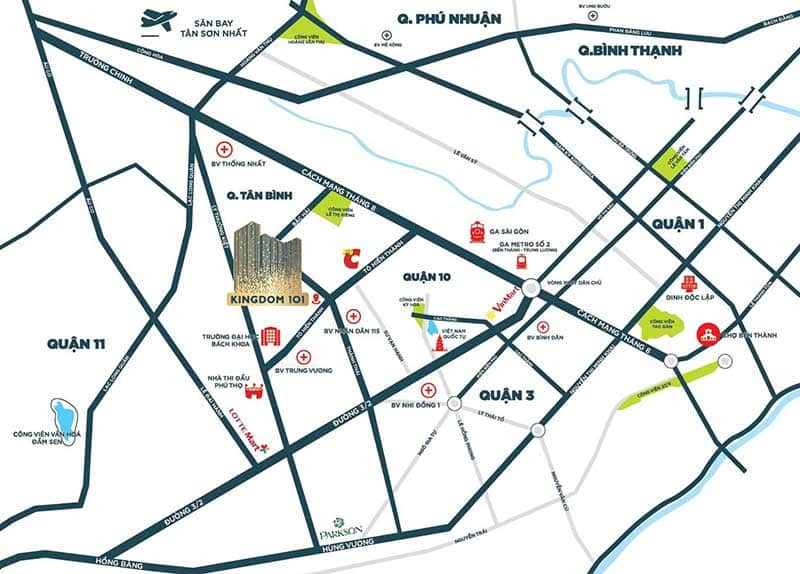 Chuyển nhượng căn hộ Kingdom 2 phòng ngủ giá tốt nhất Quận 10