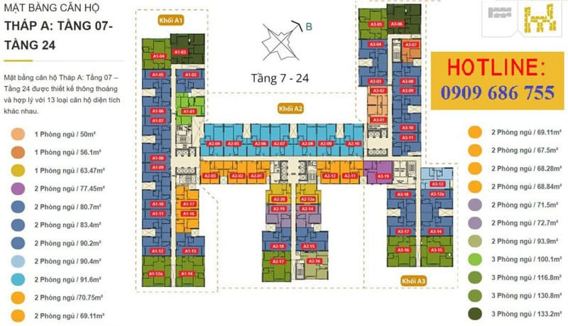 Chuyển nhượng căn hộ The Gold View giá tốt nhất quận 4