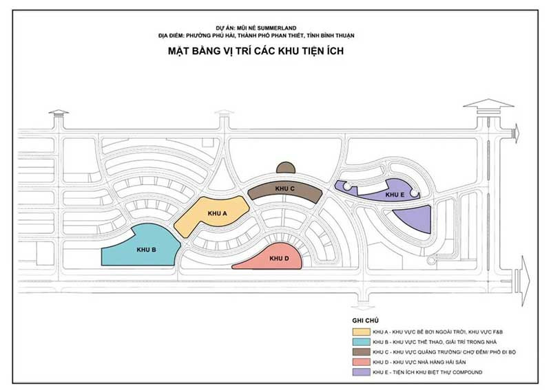 Dự án Nhà phố SUMMER LAND Resort [Mũi Né – Phan Thiết] CĐT 2019