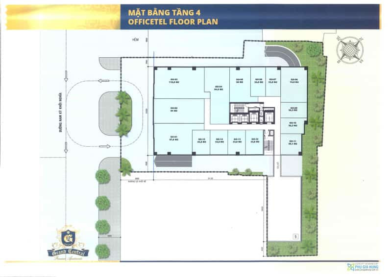 Mặt bằng căn hộ Grand Central có gì đặc biệt??
