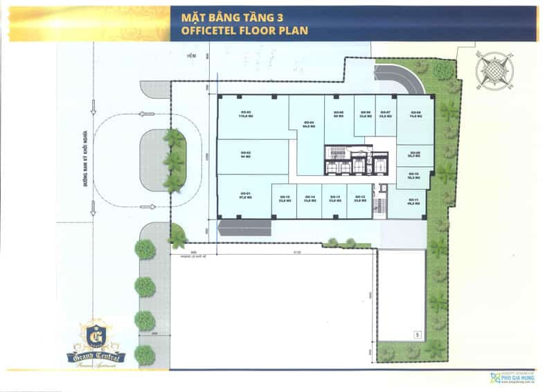 Mặt bằng căn hộ Grand Central có gì đặc biệt??
