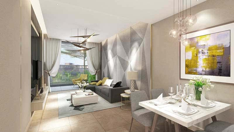 Tận hưởng không gian sống tại dự án chung cư kingdom 101