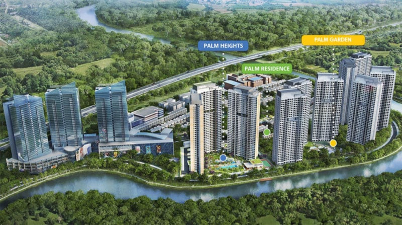 Thiết kế của chung cư Palm Garden – Palm City quận 2