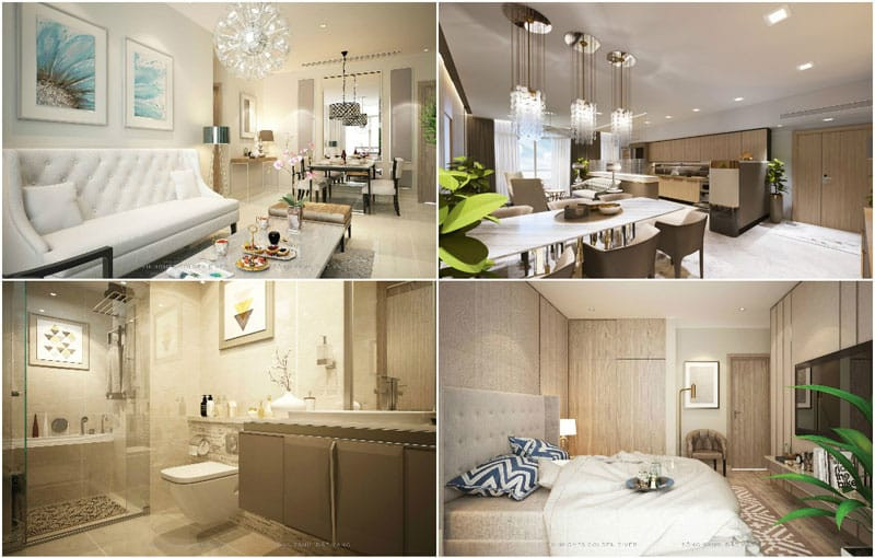 Thuê căn hộ chung cư Vinhomes Golden River 3 phòng ngủ tòa Aqua 4