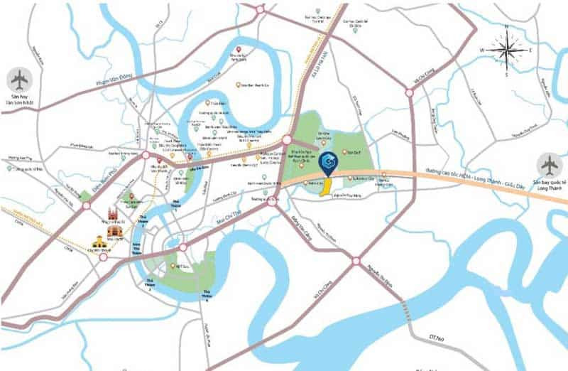 Trung tâm quận 2 chào đón khu căn hộ Resort đầu tiên – Gem Riverside