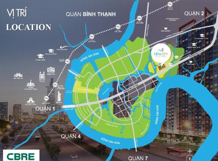 Căn hộ NewCity Thủ Thiêm Quận 2 – Thông tin mở bán 10/2017