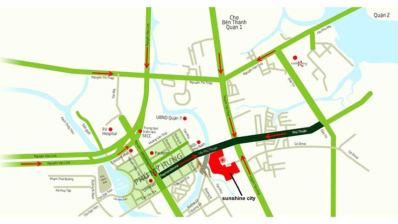 Vị trí dự án căn hộ Sunshine City Sài Gòn có tốt để đầu tư không ?